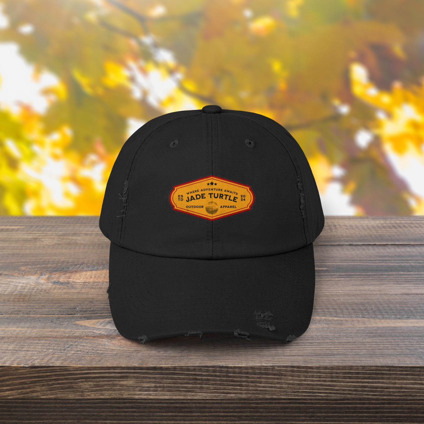 Jade Turtle Badge Hat