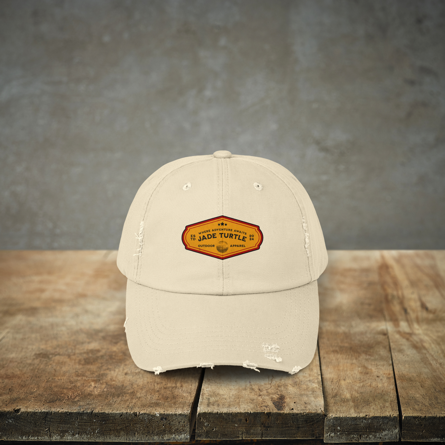 Jade Turtle Badge Hat