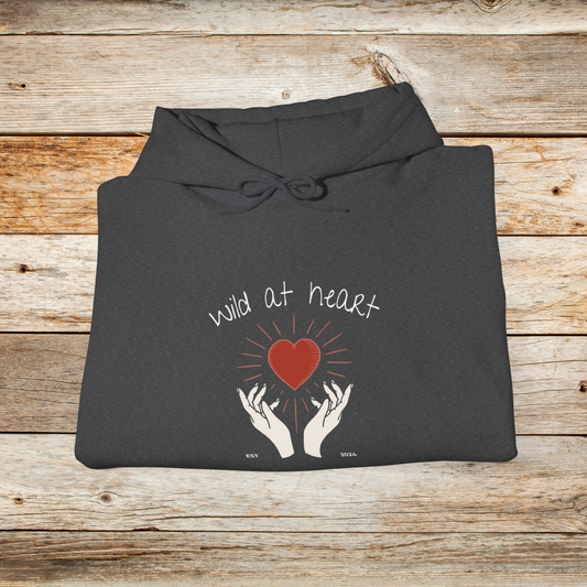 Wild at Heart Heavy Hooded Sweatshirt